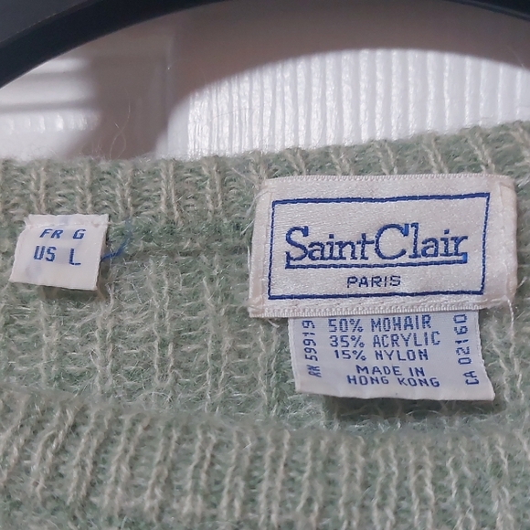 Classic Light Olive Crewneck Sweater - Picture 2 of 11